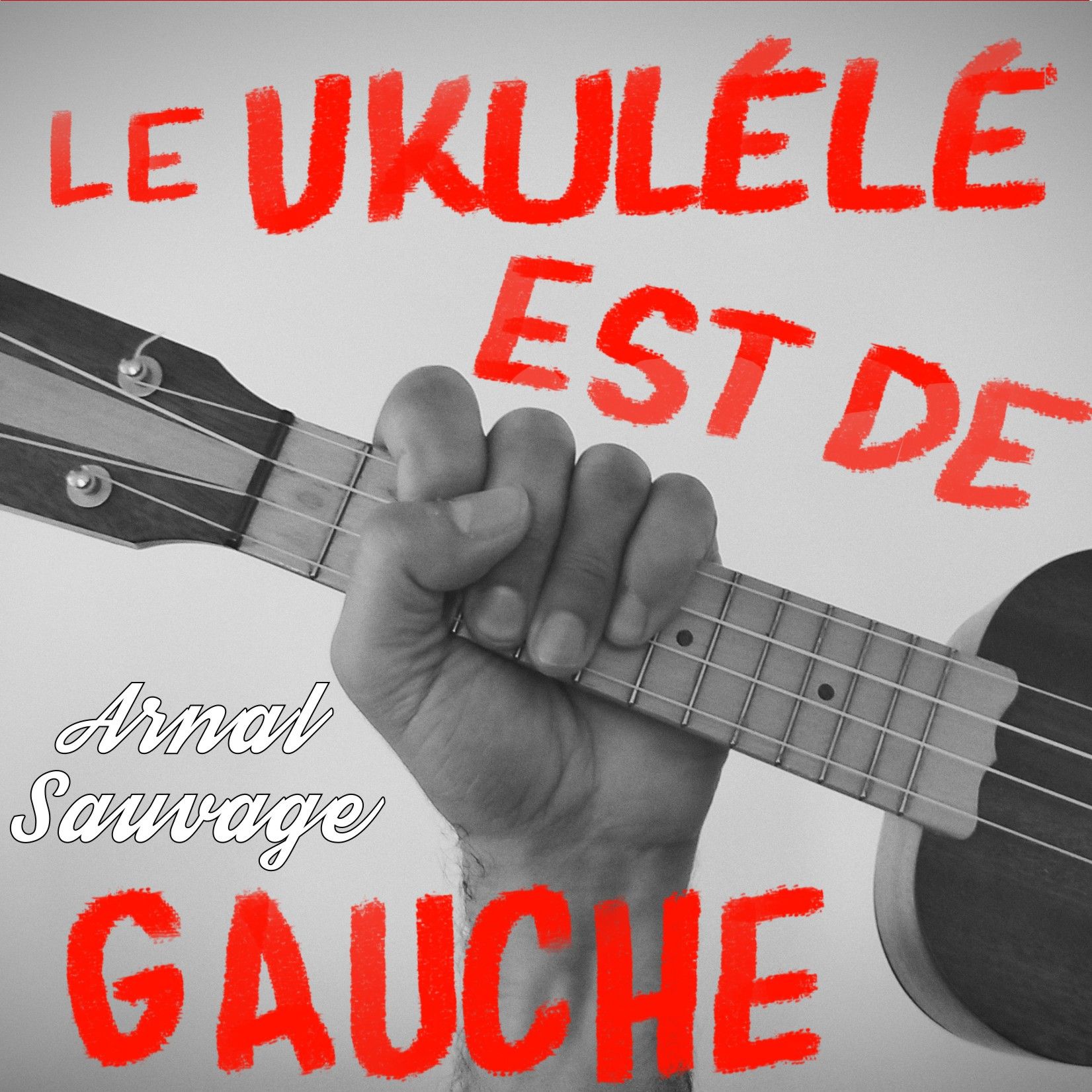 Illustration : Le ukulélé est de gauche